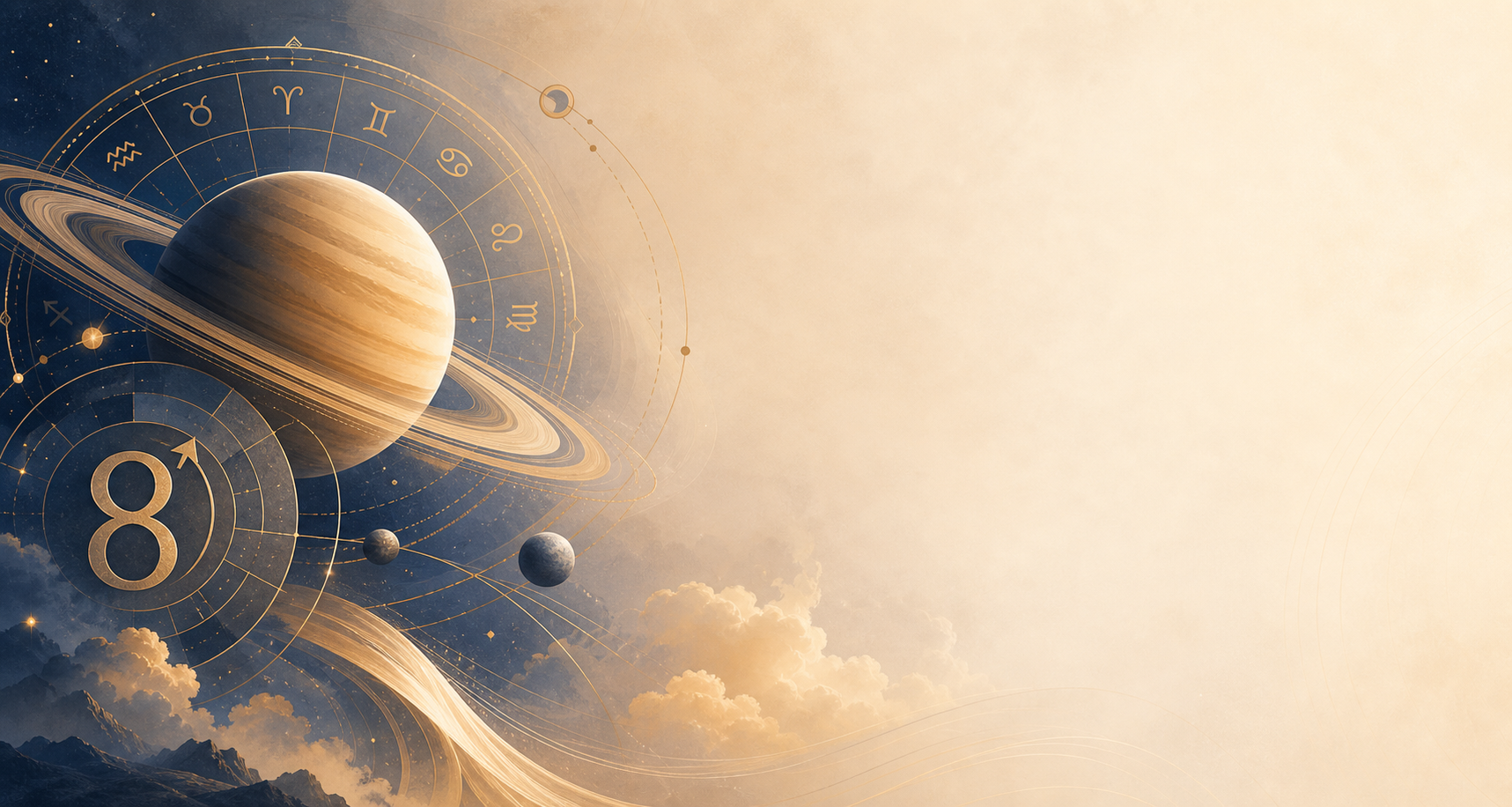 Saturn transit illustration for the Ashtama Sani calculator