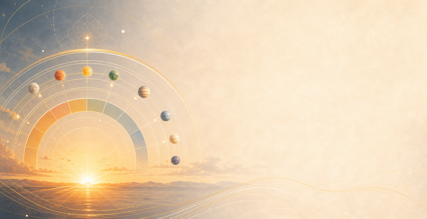 Planetary hour illustration for the Hora calculator