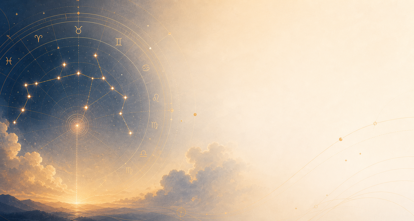 Nakshatra finder illustration with star map and locator rings