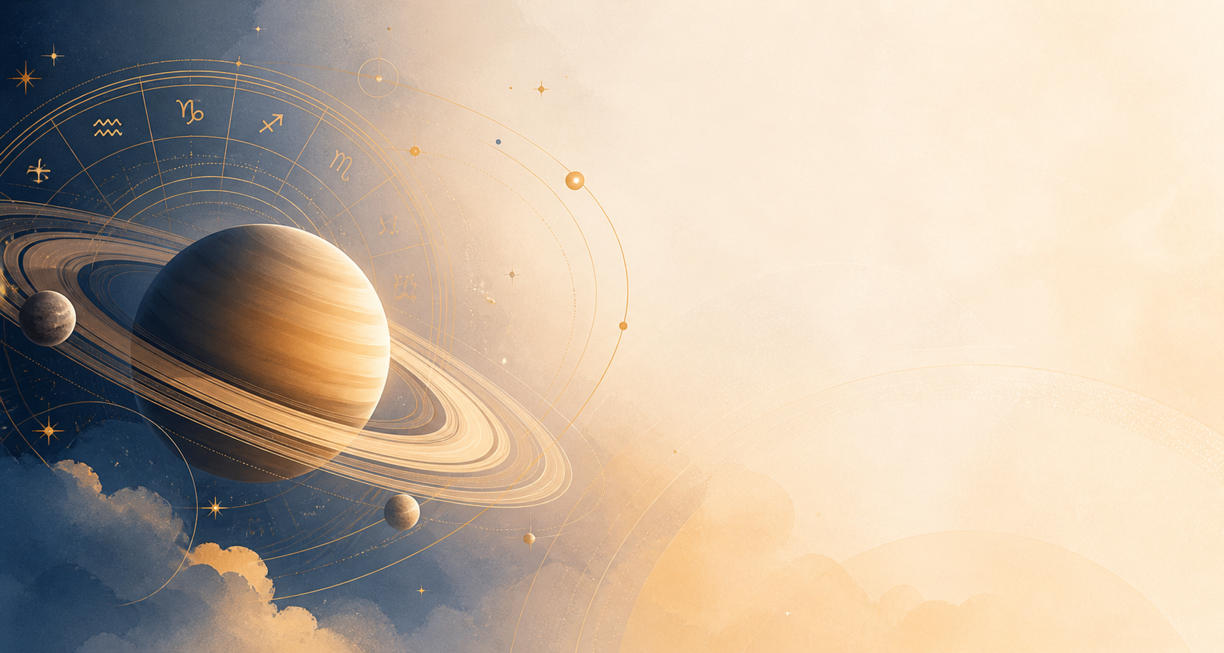 Saturn transit illustration for the Sade Sati calculator